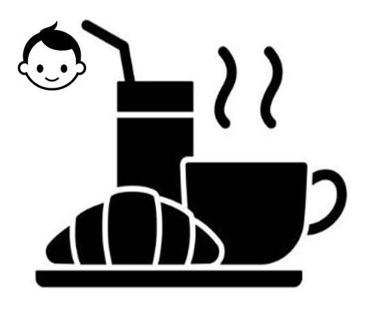 Colazione Continentale Bambino (4-11 anni)