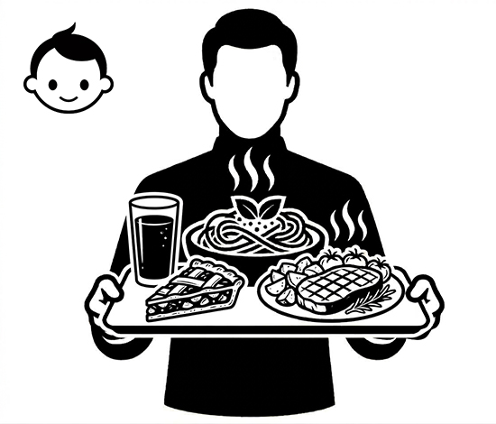 Pensione Completa Continentale Bambino (4-11 anni)